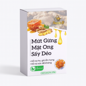 Mứt gừng mật ong sấy dẻo
